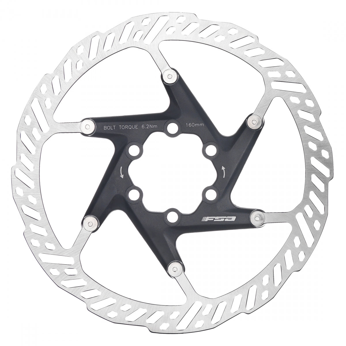 FSA K-Force 2-PC DB Rotor 160mm