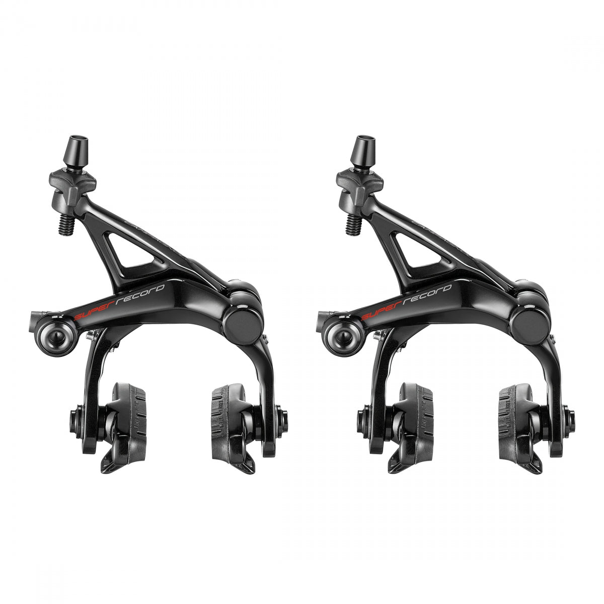 Campagnolo Super Record Brakeset, Dual Pivot Front and Rear, Black