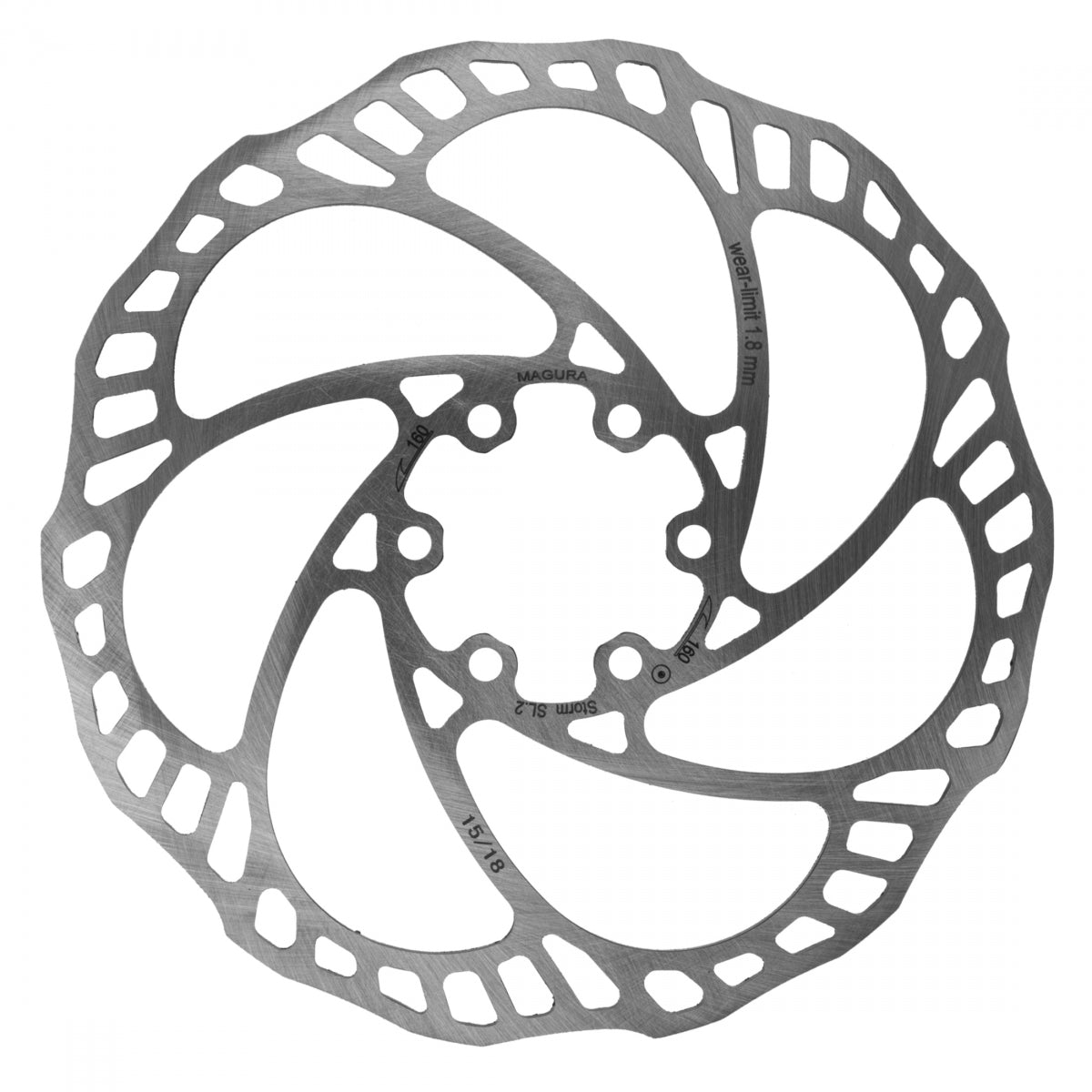 Clarks Disc 160mm Brake Rotor Steel E-bike approved MTB