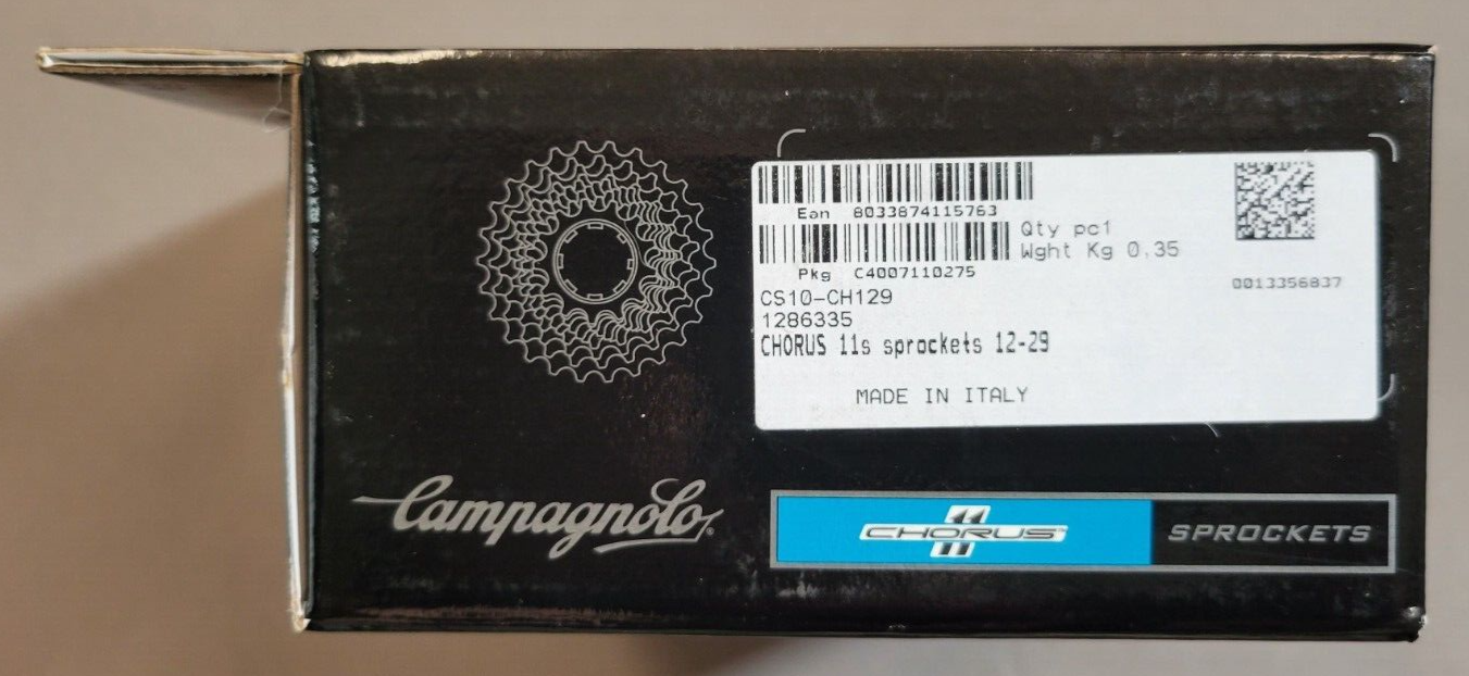 Campagnolo Chorus 11 Speed Cassette 12-29 CS10-CH129