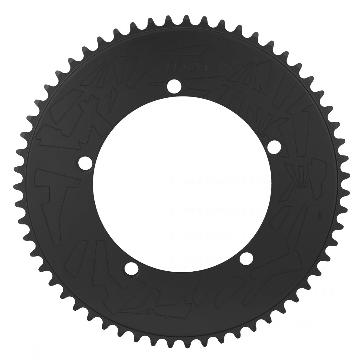 Chainring Affinity Pro 144Mm 59T Aly Hard-Ano Bk