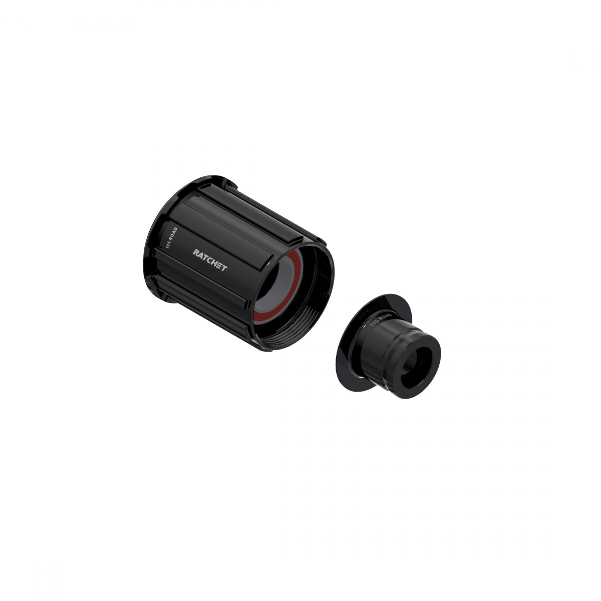DT Swiss Ratchet Freehub Body - HG 11 Road, Alloy, Ball Bearing, w/ End Cap, 12x 142mm