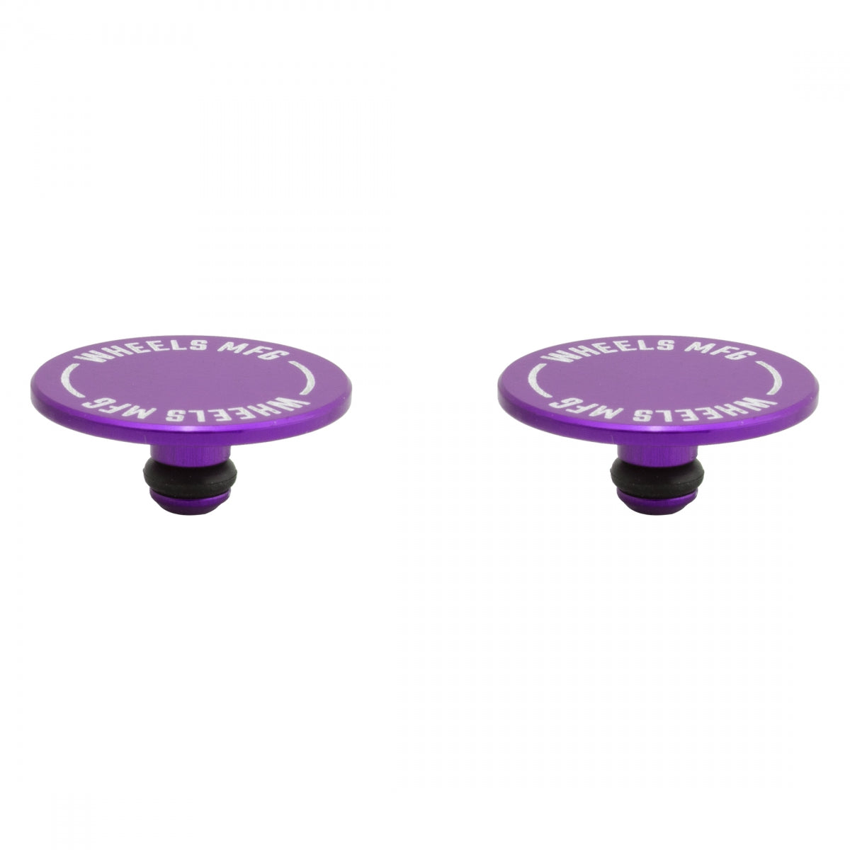 Wheels Manufacturing Wheels Manufacturing Standard Thru Axle Cap Set - Purple
