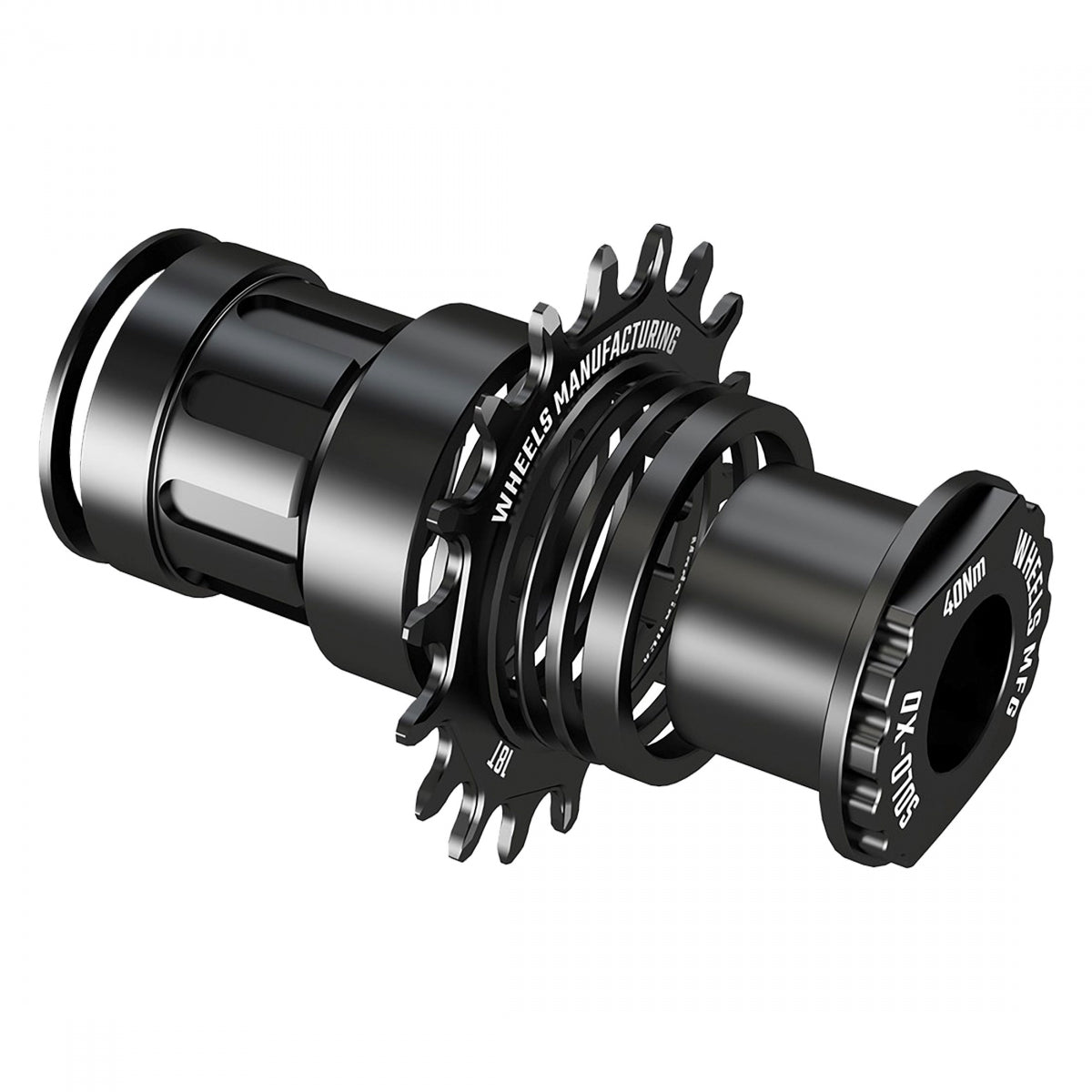 Wheels Manufacturing SOLO-XD XD/XDR Single Speed Conversion Kit - 18t, For SRAM XD/XDR Freehub, Black