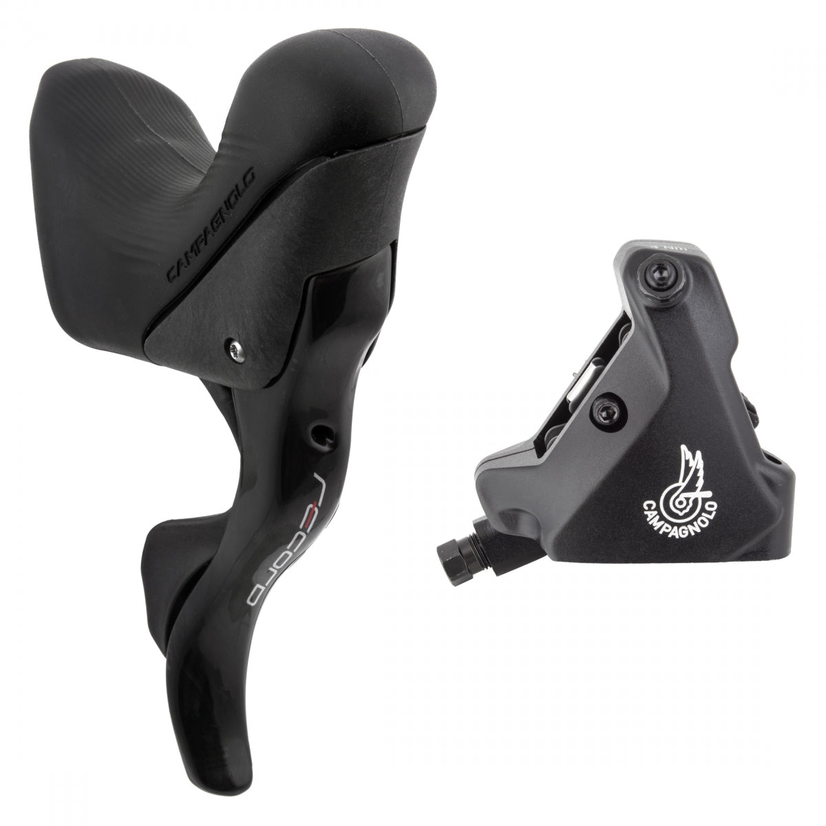 Shifter Campagnolo Record Hydraulic Disc Ergo Shifters Rh 12 Speed W/Caliper/Flat Mount F/160Mm No Rotororbracket