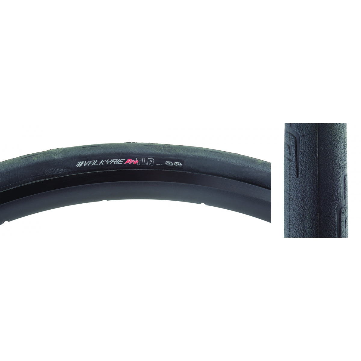 Tire Ken Valkyrie Pro 700X28 Bk/Bk/Ref-Hp R3C/Ka/Tlr Fold 100Psi