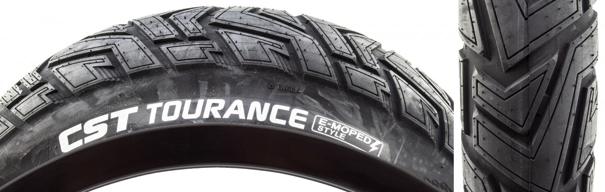 Tire Cstp Tourance 20X4.0 Bk/Bk Wire