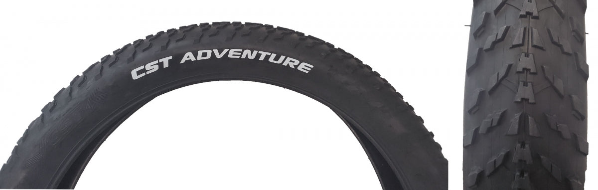 Tire Cstp Adventure 26X4.0 Bk/Bk Wire