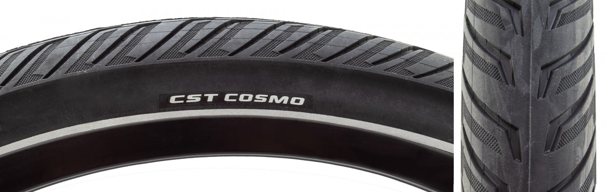 Tire Cstp Cosmo 700X62 Bk/Bk/Ref Wire Dweb