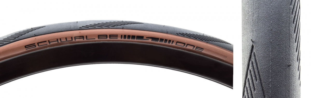 Tire Swb One 700X28 R-Guard Bk/Brz Addix Tle Fold