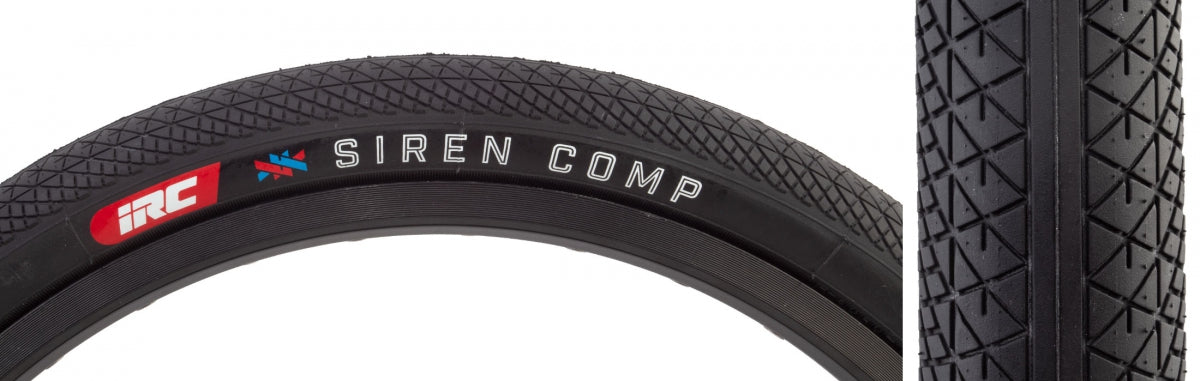 TIRE IRC SIREN COMP 20x1-1/8 BK FOLD 90psi