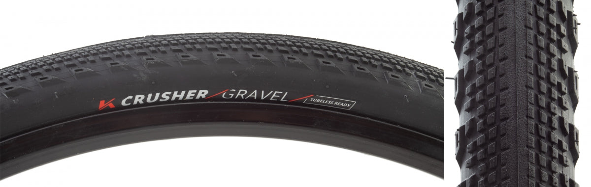 TIRE KEN CRUSHER GRAVEL 650Bx45 BK/BK GCT/60 FOLD