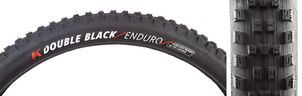 TIRE KEN DOUBLE BLACK ENDURO 27.5x2.4 BK/BK AEC/60 FOLD