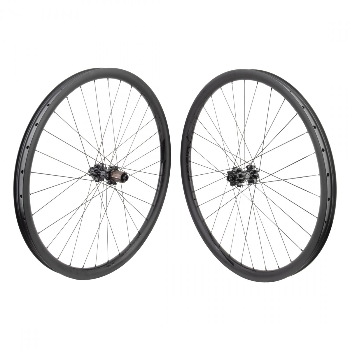 Origin8 29" OR8 Bolt Carbon MTB Xc Bolt Carbon Boost MTB Xc Bicycle Wheelset, Black Double Wall Rim, 32 Spoke, 8-11 Speed Cassette