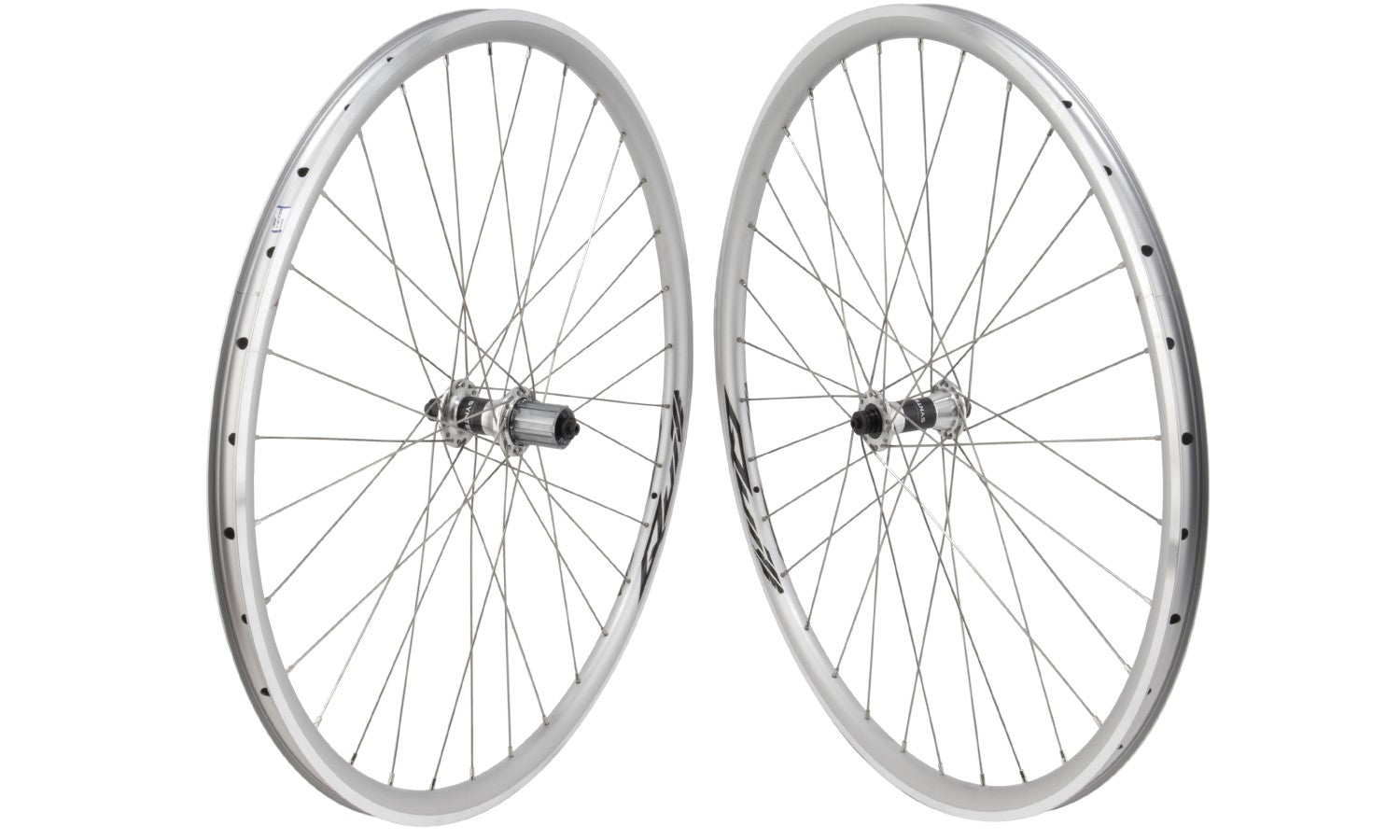 Velocity Quill Rims Silver Miche Primato Hubs Road Bike Wheelset
