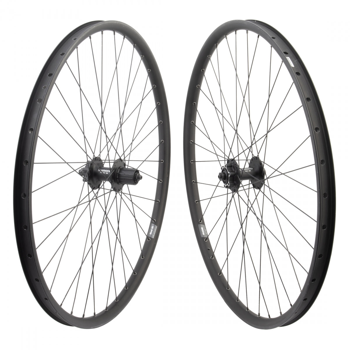 Whl Pr 29" Ryde Rival 26, Quick Release Shimano M475 6b disc hubs, 32h, Tubeless-compatible, Black