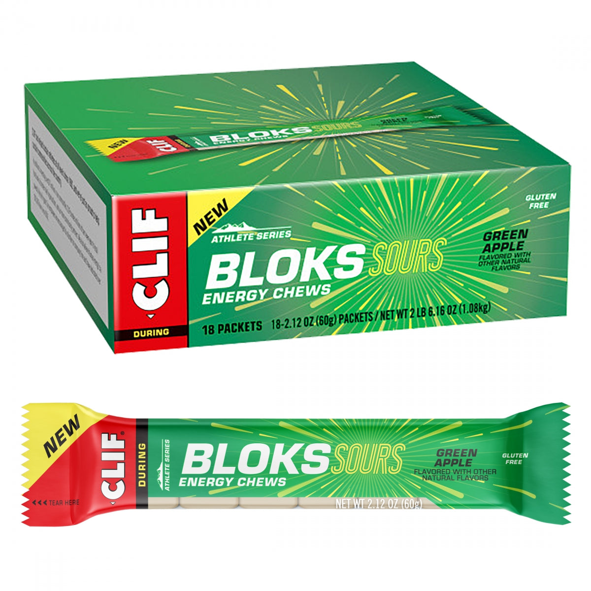 FOOD CLF BLOK GN-APPLE BXof18
