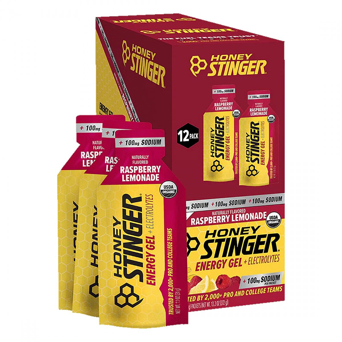 FOOD HS GEL RASPBERRY LEMONADE 1.3oz BXof12