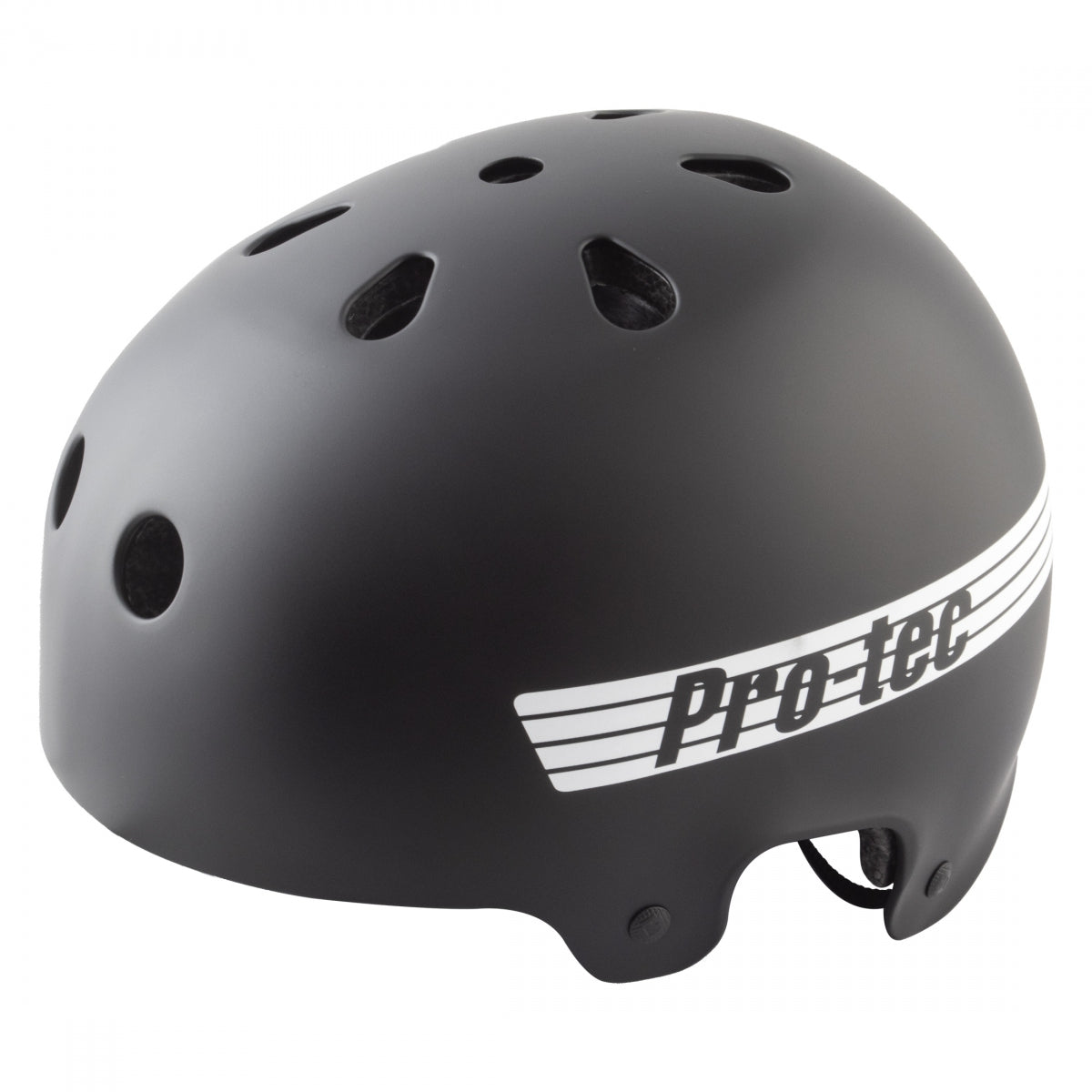 HELMET PROTEC LOW PRO OLD SCHOOL CERT SM/MD M-BK