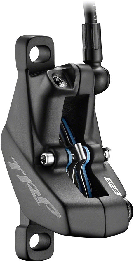 trp-evo-pro-hd-m9040-disc-brake-and-lever-right-front-or-rear-1900mm-hose-post-mount-4-piston-black