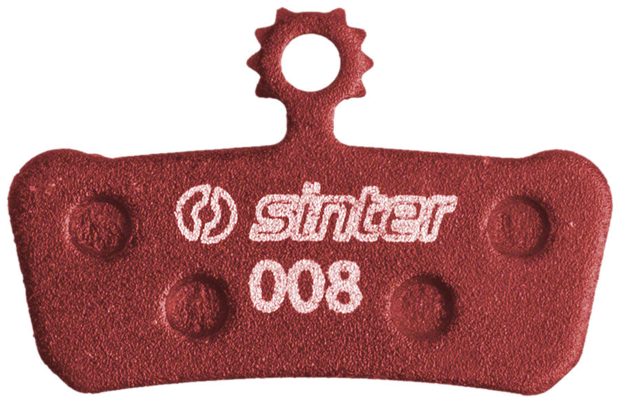 sinter-red-s514-compound-organic-disc-brake-pads-avid-sram-sinter-type-008-one-pair
