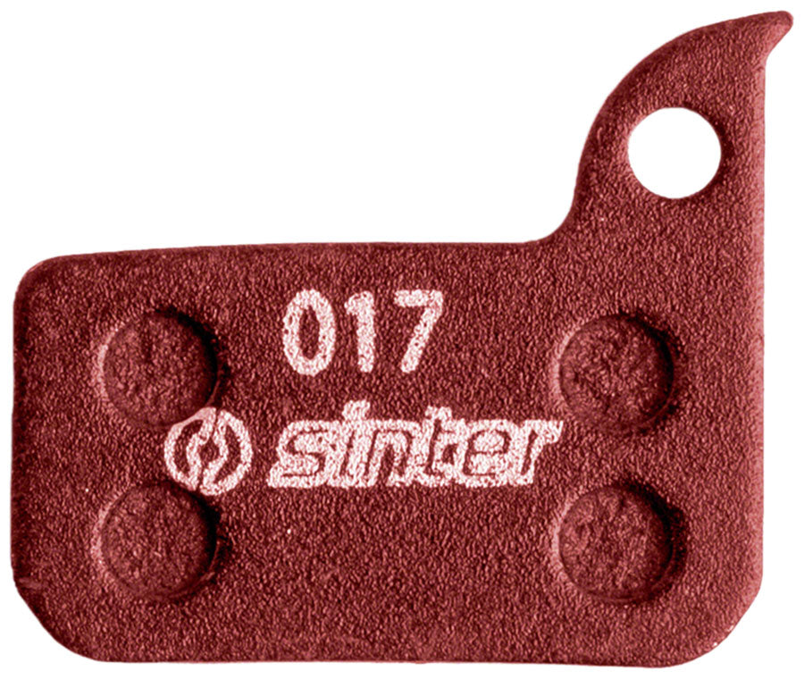 sinter-red-s514-compound-organic-disc-brake-pads-sram-sinter-type-017-one-pair