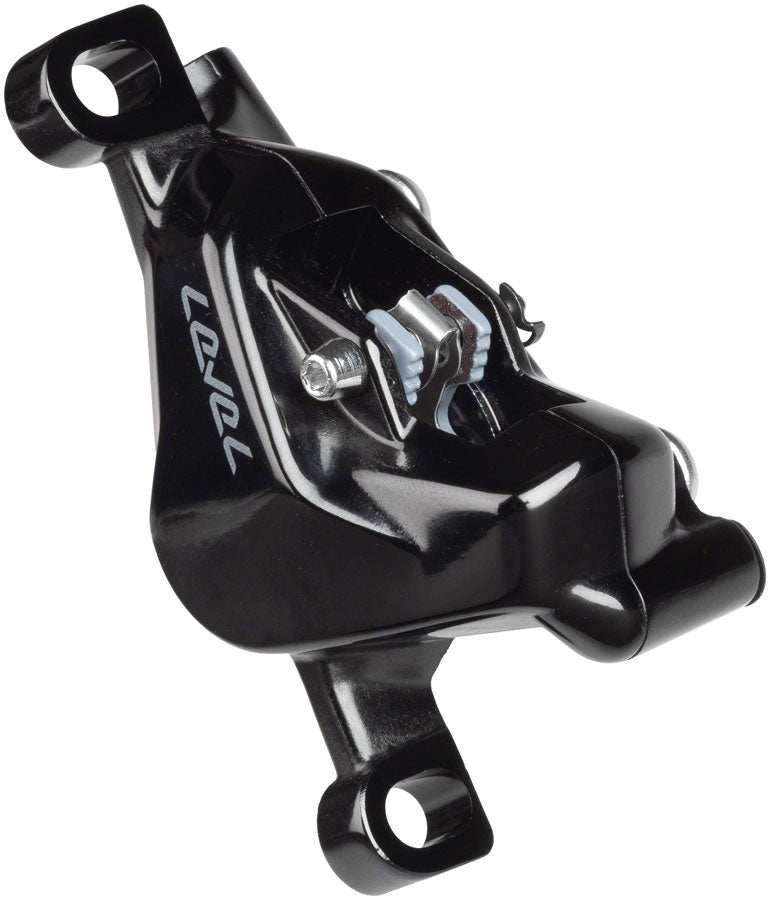 sram-level-silver-stealth-disc-brake-caliper-assembly-front-rear-post-mount-2-piston-black-c1