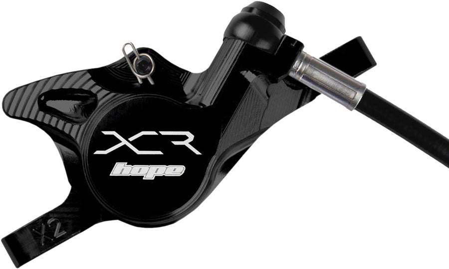 hope-xcr-pro-x2-disc-brake-and-lever-set-rear-hydraulic-post-mount-black