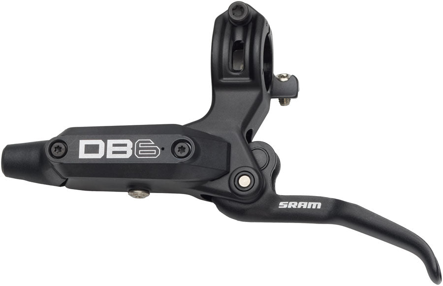 SRAM DB6/4 Disc Brake Lever Assembly - Left, Aluminum Lever Blade, Diffusion Biack, A1