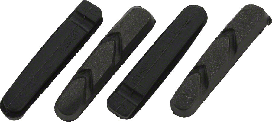 TRP High Performance Brake Pad - For Road and Cyclocross, Set of 4 Brake Pads for 2 Calipers, Black