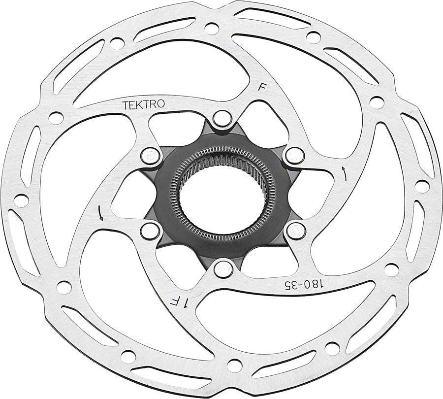 Tektro TR180-35 Disc Brake Rotor - 180mm, Center-Lock, 1.8mm Thickness