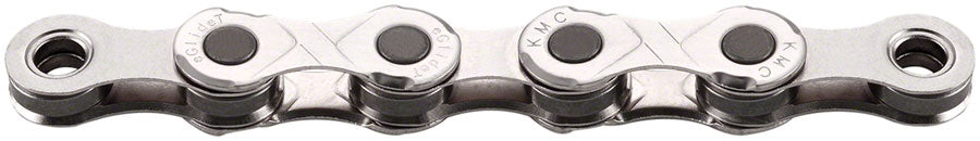 KMC eGlide Chain - 9/10/11-Speed, 132 Links, Compatible with Shimano LinkGlide and CUES Systems Only, Silver