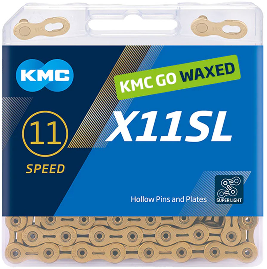kmc-x11sl-waxed-chain-11-speed-118-links-ti-gold