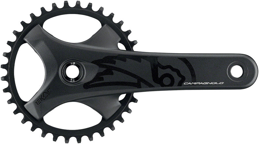 Campagnolo EKAR GT Crankset - 175mm, 13-Speed, 40t, 123mm BCD, Campagnolo Ultra-Torque Spindle Interface, Black