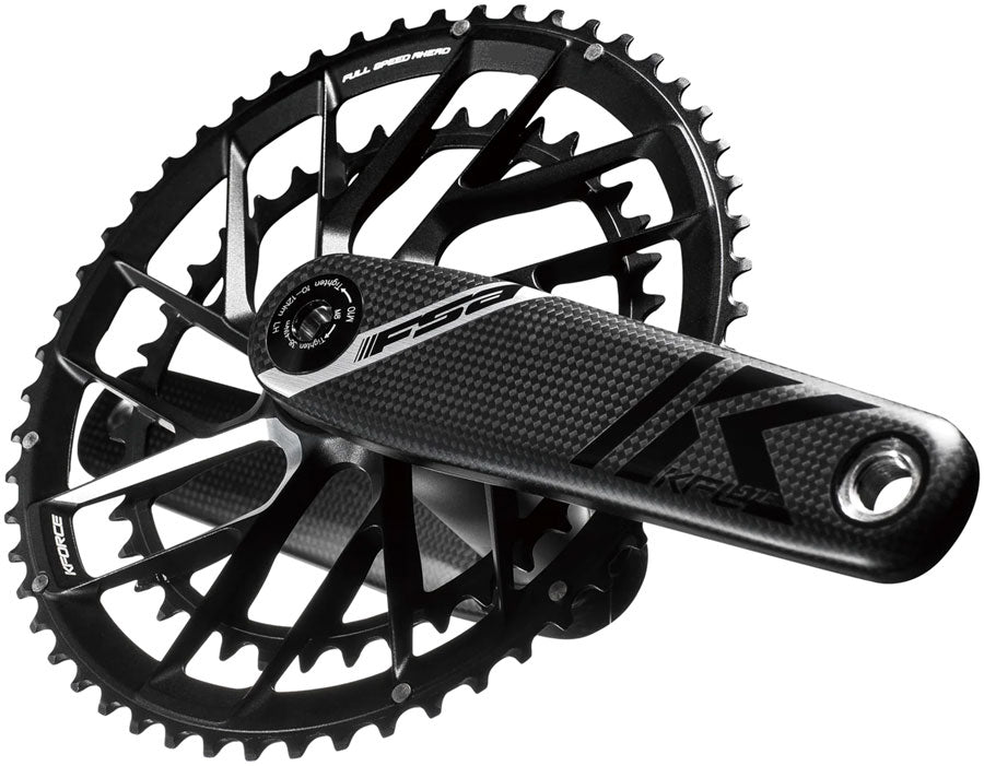 fsa-k-force-team-edition-crankset-2x-50-34t-chainrings-165mm-arm-length-direct-mount-interface-386evo-spindle-shimano-12-speed-black