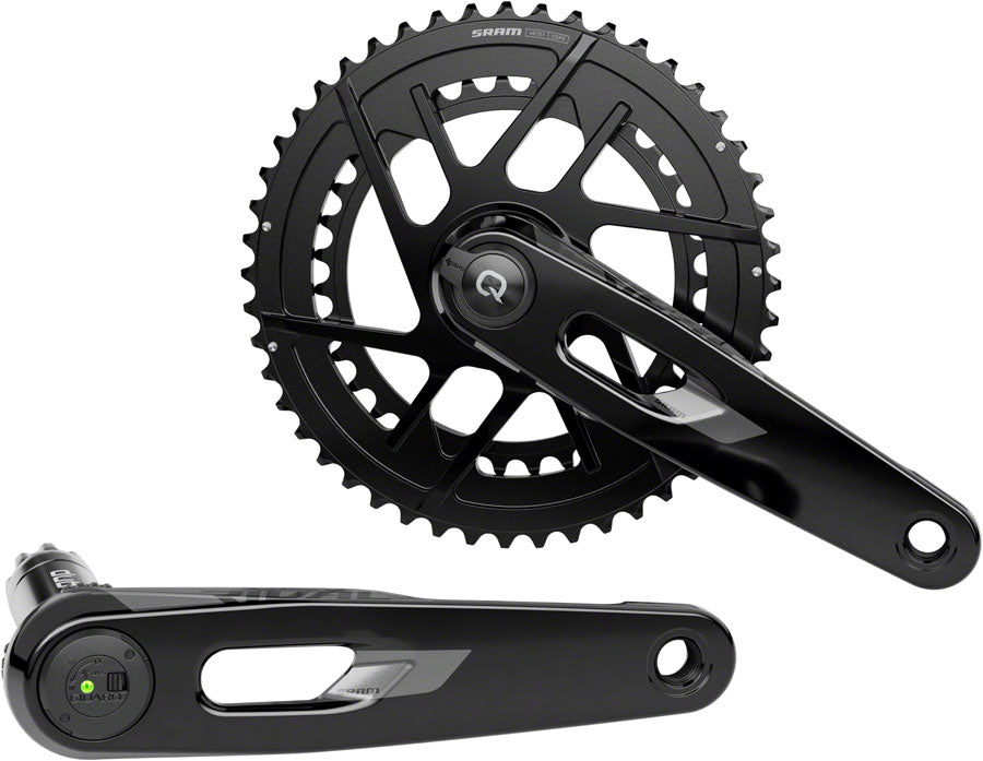 SRAM Rival AXS Power Meter Crankset - 172.5mm, 12-Speed, 48/35t, 8-Bolt Direct Mount, DUB PM Spindle, Black, E1