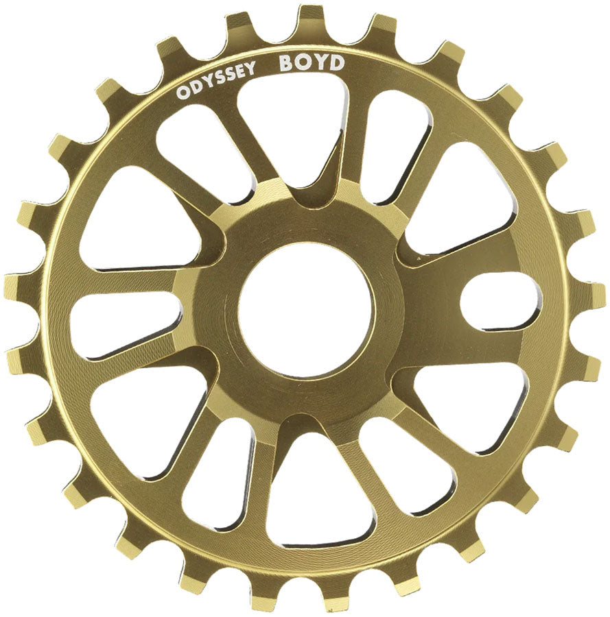 Odyssey Boyd Sprocket - 30t, CNC Machined 7075-T6 Aluminum, Coffee