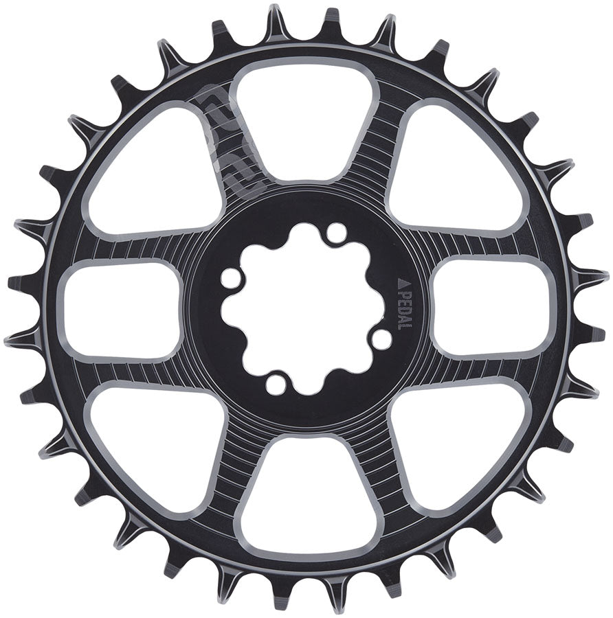 e*thirteen Helix Race 8-Bolt Chainring - 32t, 11/12-Speed, 3mm Offset, 8-Bolt Direct Mount, Black