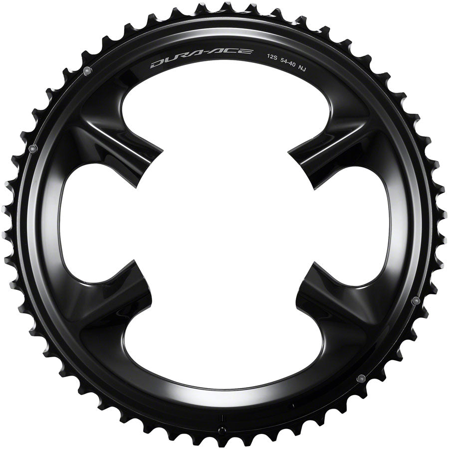 Shimano Dura-Ace FC-R9200 12-Speed Chainring - 54t, Asymmetric 110 BCD, Black, NJ