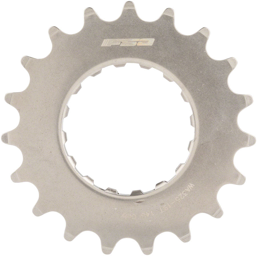 full-speed-ahead-wa325-ebike-sprocket-for-gen-2-bosch-19t-2-5mm-offset-stainless-steel-polished-silver