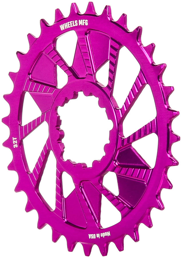wheels-manufacturing-direct-mount-chainring-32t-sram-3-bolt-direct-mount-3mm-offset-t-type-chain-compatible-purple