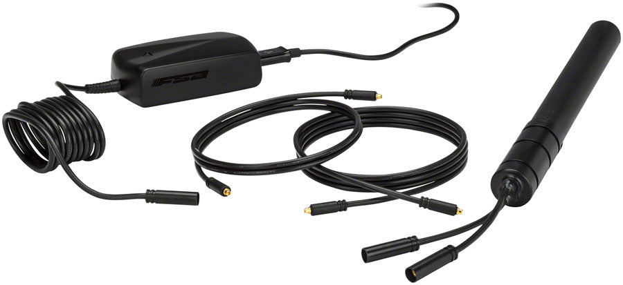 FSA K-Force WE Battery, Charger, and Cable Set, 750mm and 1150mm Cables