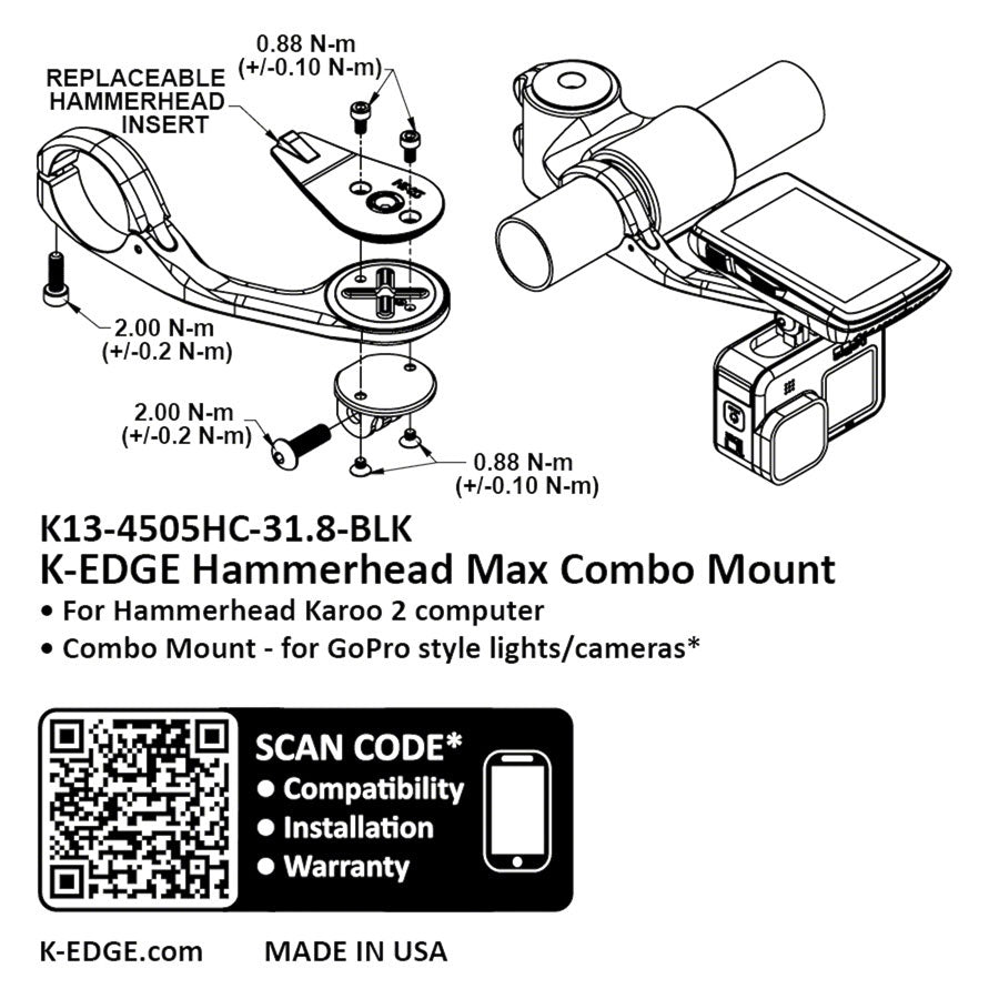 k-edge-hammerhead-max-xl-combo-mount-31-8mm-black-anodize