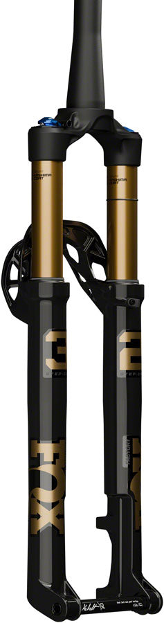 FOX 32 Step-Cast Factory Suspension Fork - 29", 100 mm, 15x110 mm, Kabolt SL, 44mm Offset, GRIP SL Damper, Psh-Lk., Ano Crown, Shiny Black