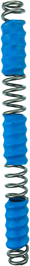 Ohlins Front Fork Spring - For RXF38, 50 lbs/in rate, Blue Bands, Intended for a 180-200 lbs rider