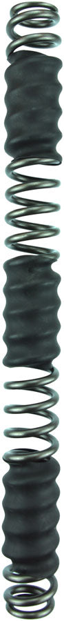 Ohlins Front Fork Spring - For RXF38, 60 lbs/in rate, Black bands, Intended for a 220-240 lbs rider