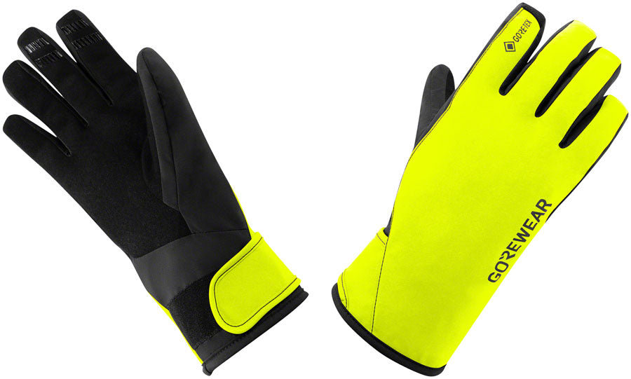 Gorewear Gore-Tex Insulated Gloves - Yellow/Black, Men's, Medium