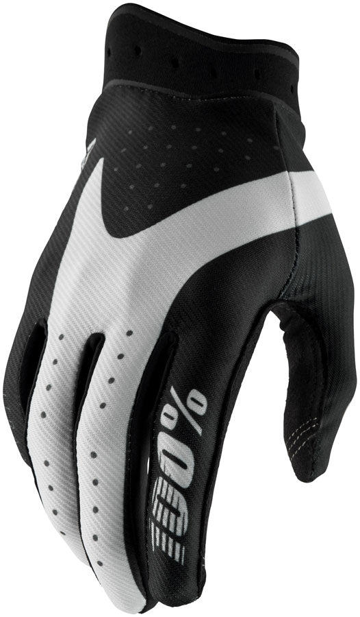 100% Itrack Gloves - Black, Medium