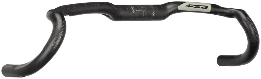 FSA K-Force AGX Drop Handlebar, 31.8mm Clamp Diameter, 460mm Width, Gravel Geometry, Loop Design – Carbon