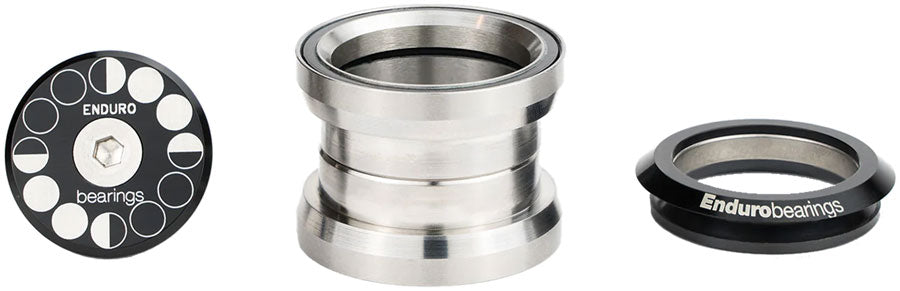 enduro-hdk-0008-external-bearing-kit-ec34-28-6-upper-ec34-30-lower-angular-contact-bearings-straight-stainless-steel